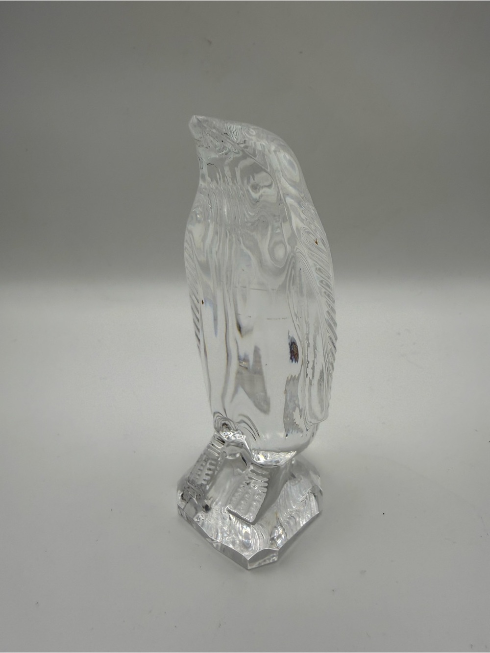 Waterford Crystal Penguin Figurine Paperweight Times Square Collection 4.75” VTG